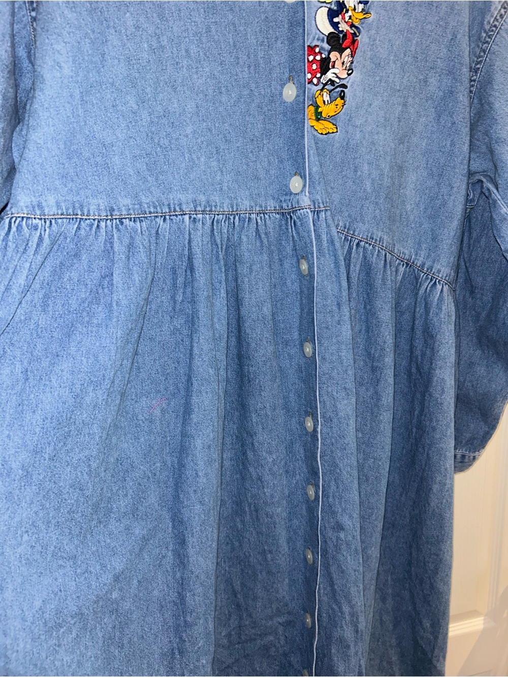 Vintage Disney Denim Dress - Picture 3 of 5